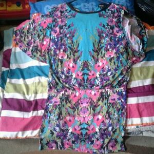 Nicole Miller flowered dress